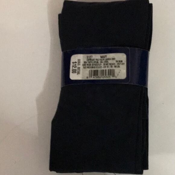 Ralph Lauren Navy Dress Socks M NEW Quiet Luxury Preppy Classic Heritage Work - Picture 2 of 2